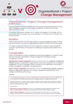 Change Management White Paper